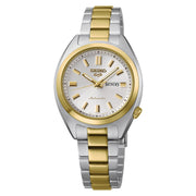 Seiko 5 Sports SNXS Series 32mm Two-Tone Watch with Silver #SRE024