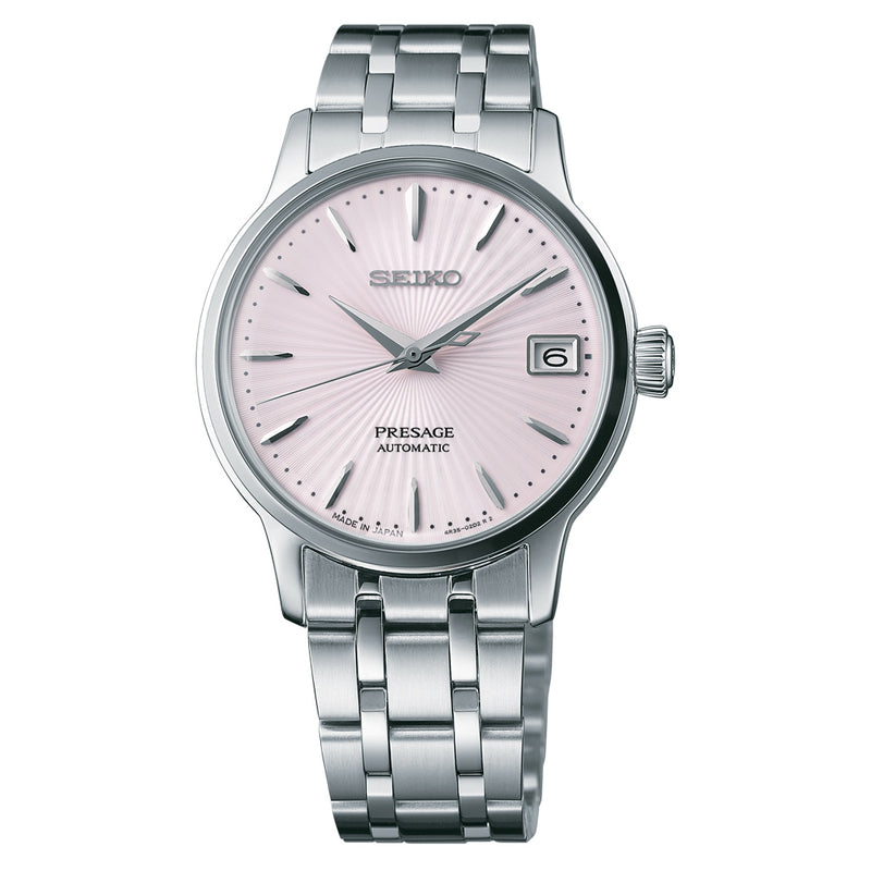 Ladies Seiko Presage "Cocktail Time" Automatic Dress Watch with 33.8mm Case #SRP839