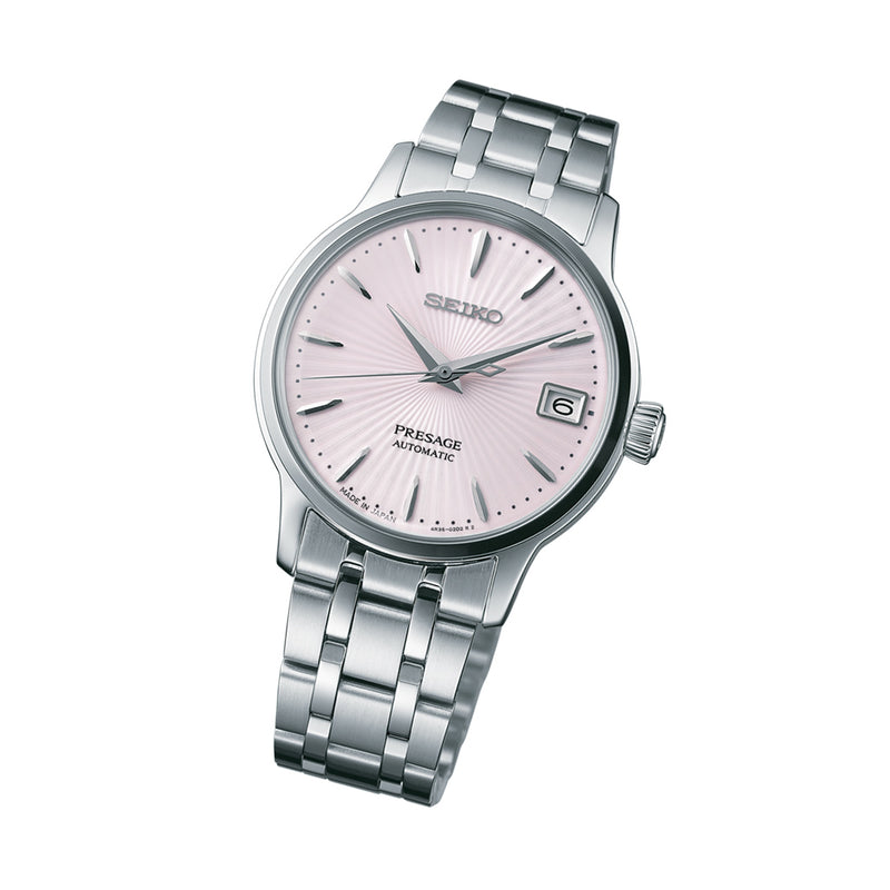 Ladies Seiko Presage "Cocktail Time" Automatic Dress Watch with 33.8mm Case #SRP839