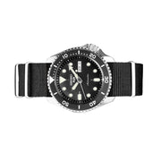 Seiko 5 Sports 24-Jewel Automatic Watch with Black Dial  #SRPD89