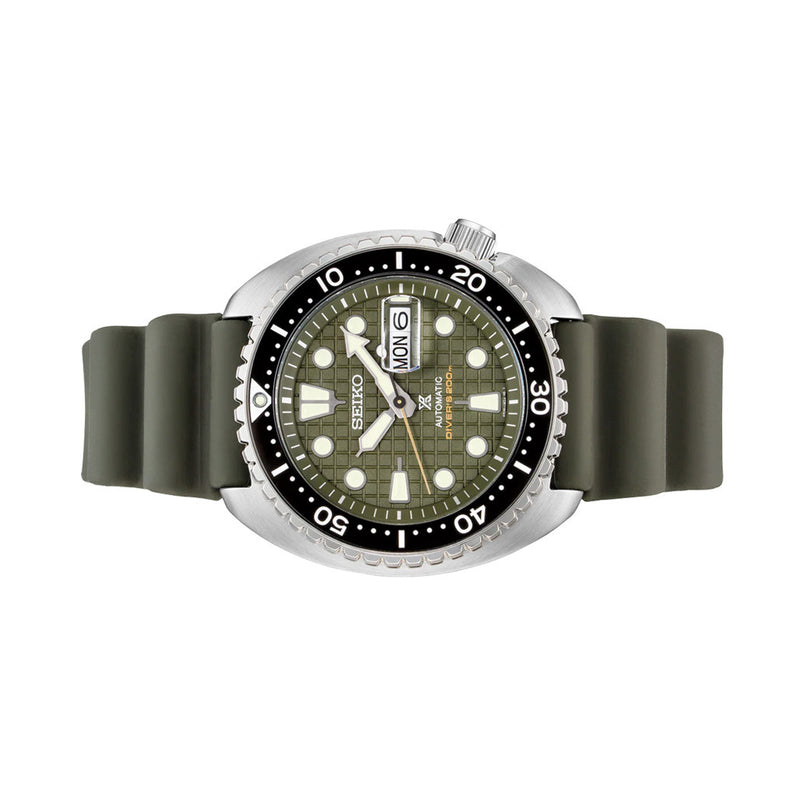 Seiko King Turtle with Green Grenade Dial #SRPE05