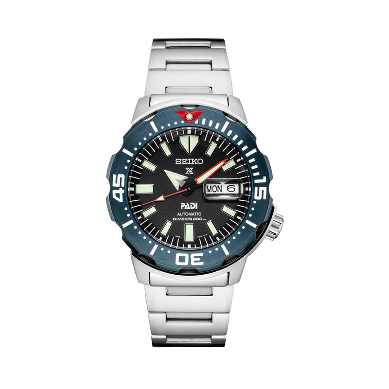 Seiko PADI Edition Monster Automatic with new Case and Bezel Design #SRPE27