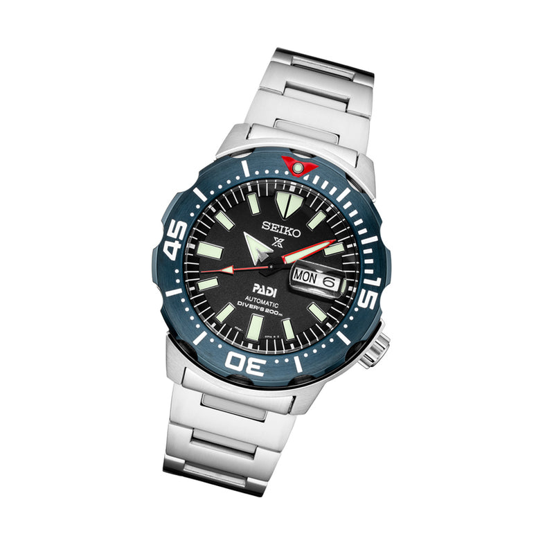 Seiko PADI Edition Monster Automatic with new Case and Bezel Design #SRPE27