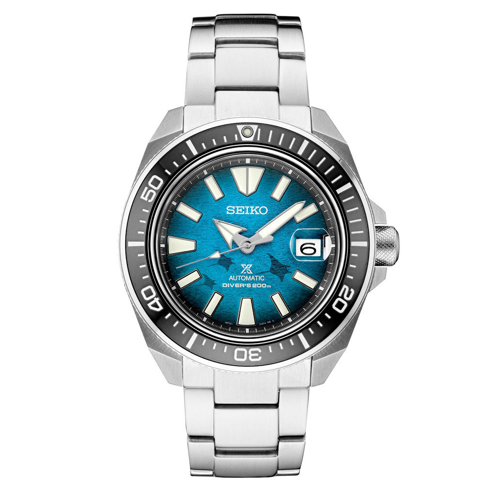 Seiko King Samurai with Manta Ray Dial #SRPE33 — Long Island Watch