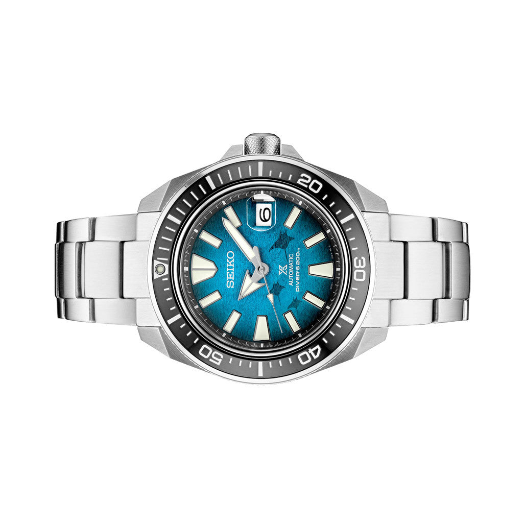 Seiko King Samurai with Manta Ray Dial #SRPE33 — Long Island Watch