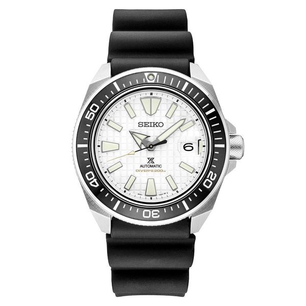 Seiko King Samurai with White Dial #SRPE37