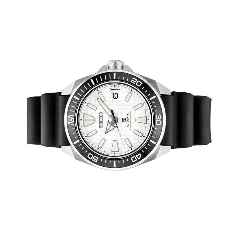 Seiko King Samurai with White Dial #SRPE37