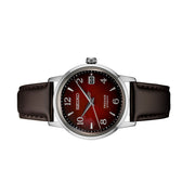 Seiko Presage Automatic Dress Watch with Red Arabic Dial #SRPE41 side