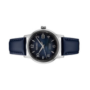 Seiko Presage Automatic Dress Watch with Blue Arabic Dial #SRPE43 side