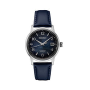 Seiko Presage Automatic Dress Watch with Blue Arabic Dial #SRPE43