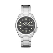 Seiko 5 Sports 24-Jewel Automatic Watch with Grey Dial and SS Bracelet #SRPE51