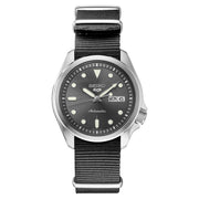 Seiko 5 Sports 24-Jewel Automatic Watch with Grey Dial and Band #SRPE61