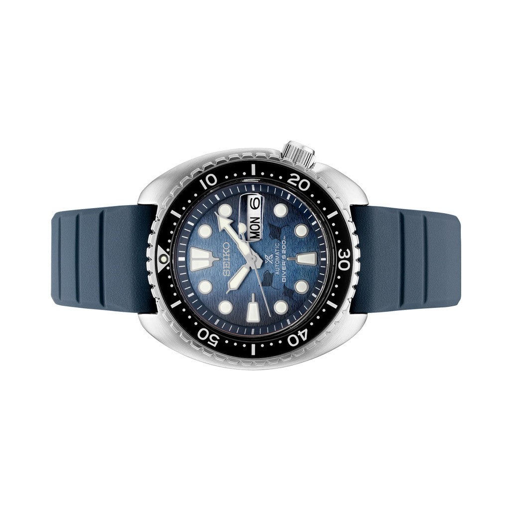 Seiko King Turtle with Manta Ray Dial #SRPF77 — Long Island Watch