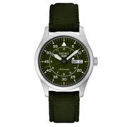 Seiko 5 Sports Automatic Field Watch with Green Dial #SRPH29 Zoom