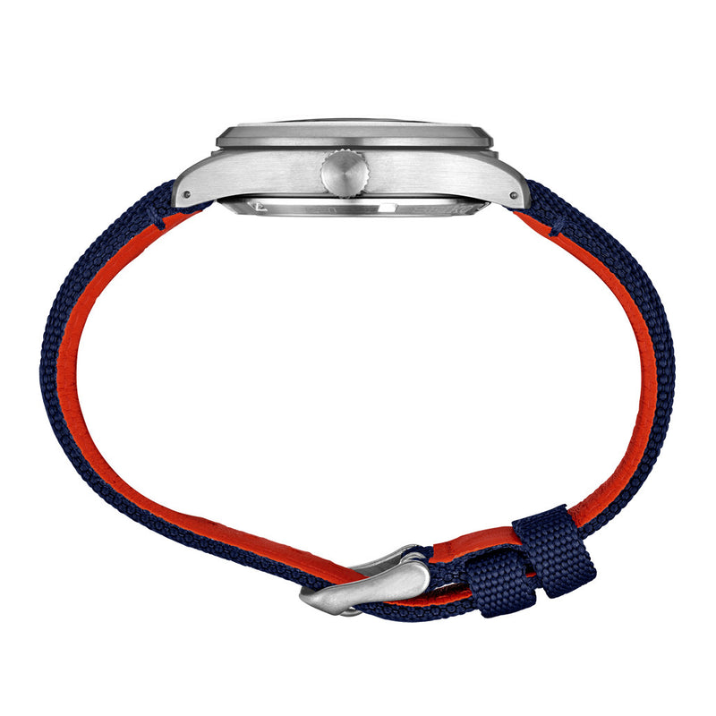 Seiko 5 Sports Automatic Field Watch with Blue Dial #SRPH31 Crown