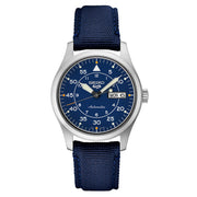 Seiko 5 Sports Automatic Field Watch with Blue Dial #SRPH31 Zoom