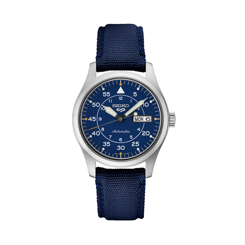 Seiko 5 Sports Automatic Field Watch with Blue Dial #SRPH31