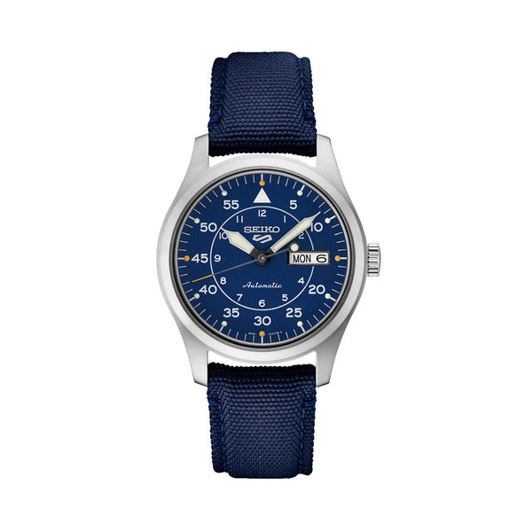 Seiko 5 Sports Automatic Field Watch with Blue Dial #SRPH31