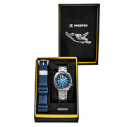 Seiko Prospex Special Edition Dive Watch with Patterned Blue Dial #SRPH59