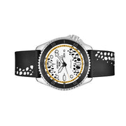 Seiko 5 Sports One Piece Trafalgar D. Water Law Limited Edition Watch #SRPH6 side
