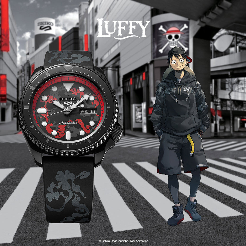 Seiko 5 Sports One Piece Monkey D. Luffy Limited Edition Watch