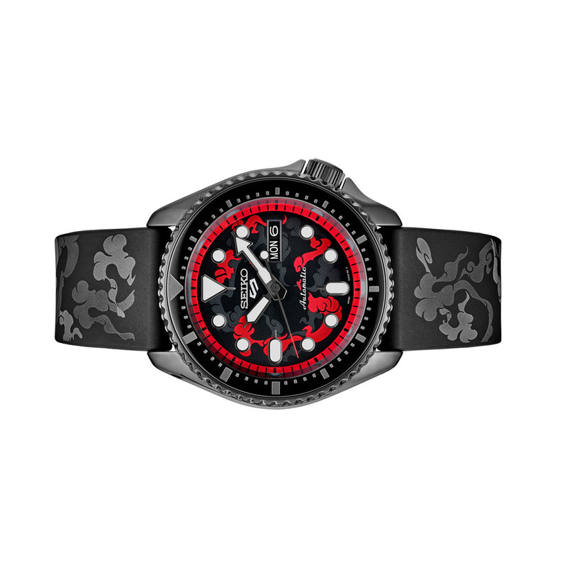 Seiko 5 Sports One Piece Monkey D. Luffy Limited Edition Watch #SRPH65 side