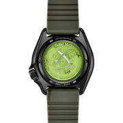 Seiko 5 Sports One Piece Roronoa Zoro Limited Edition Watch #SRPH67 back