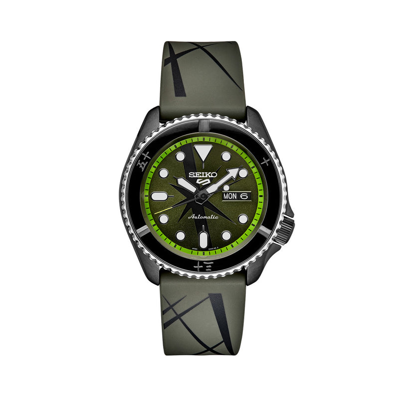 Seiko 5 Sports One Piece Roronoa Zoro Limited Edition Watch #SRPH67