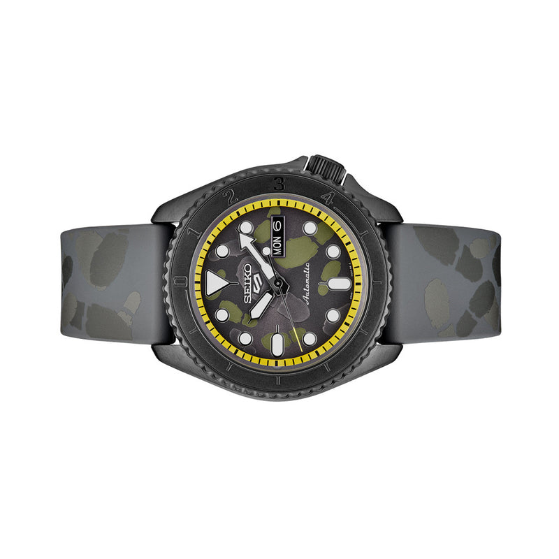 Seiko 5 Sports One Piece Vinsmoke Sanji Limited Edition Watch #SRPH69 side