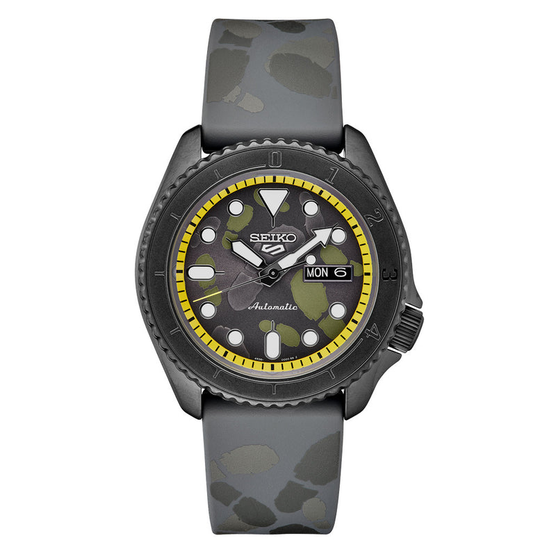 Seiko 5 Sports One Piece Vinsmoke Sanji Limited Edition Watch #SRPH69 zoom