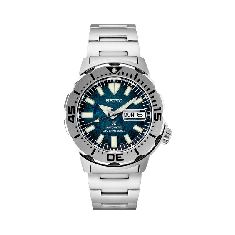 Seiko Prospex Monster "Save The Ocean Antarctica” Penguin Dial Dive Watch #SRPH75