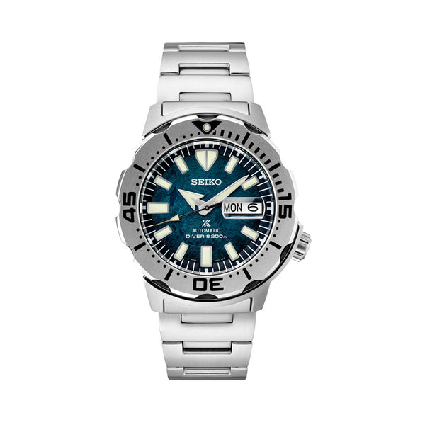 Seiko Prospex Monster "Save The Ocean Antarctica” Penguin Dial Dive Watch #SRPH75