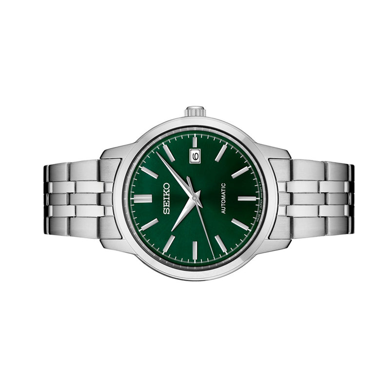 seiko green dial dress The Presage Cocktail Time Mojito brings together a rich dial, vintage-inspired detailing, and Seikos trusted automatic movement in one easy-wearing package., A clean watch with ensuring comfortable all Top 10 Seiko Premier and