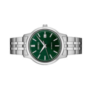 Seiko Essentials Automatic Dress Watch with Green Sunray Dial #SRPH89 side