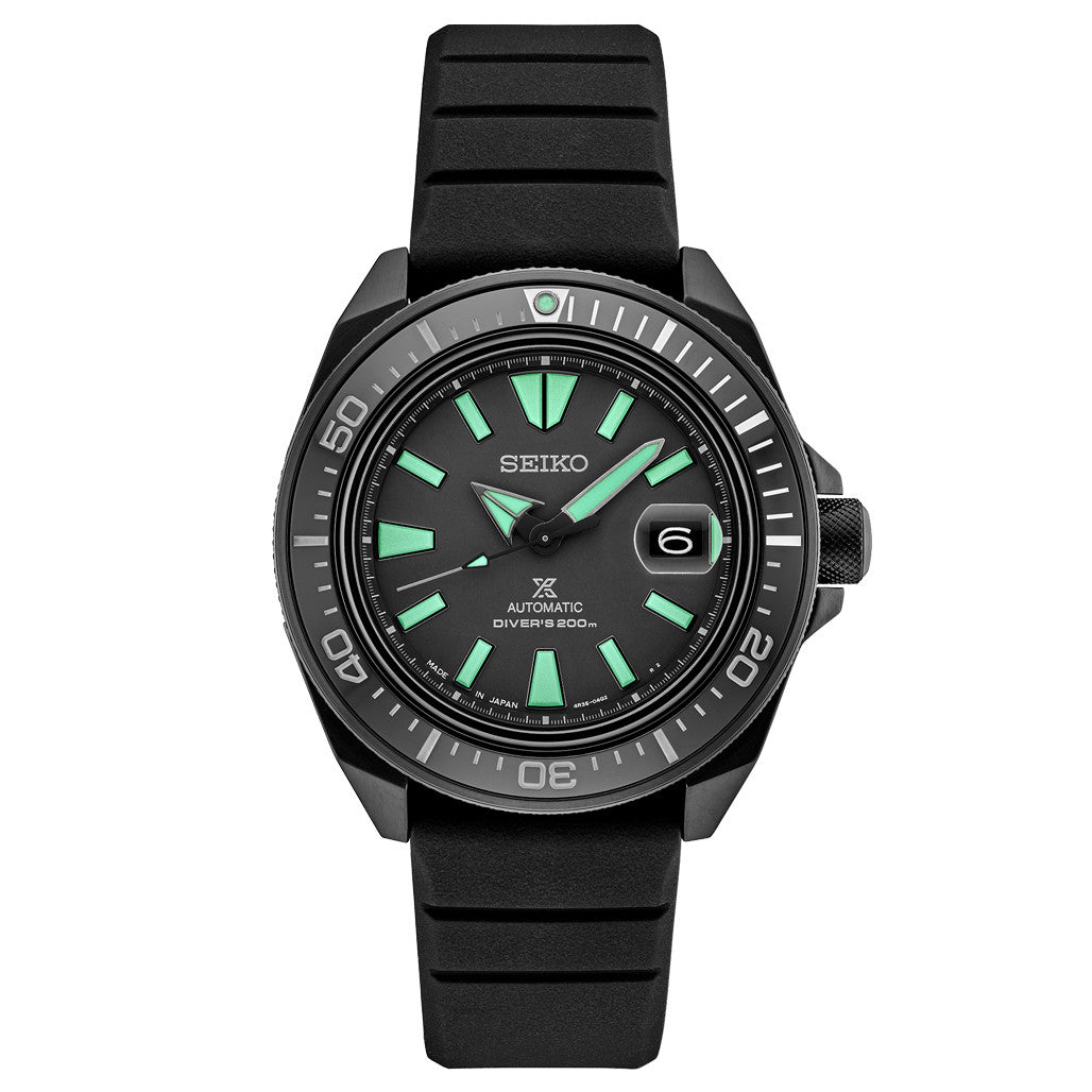 Seiko Prospex Black Series Limited Edition Night Vision Samurai Seiko Prospex Black Series Limited Edition Night Vision Samurai