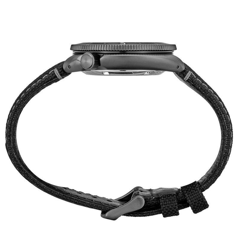 Seiko Prospex Black Series Limited Edition Night Vision Tortoise #SRPH99 crown