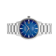 Seiko Presage Automatic Dress Watch with Gradated Blue Dial and Gloss Finish #SRPJ13 side