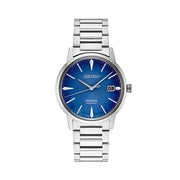Seiko Presage Automatic Dress Watch with Gradated Blue Dial and Gloss Finish #SRPJ13
