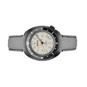 Seiko Prospex Land US Special Edition Tortoise Watch with Black Case and Gray Dial #SRPJ33 side