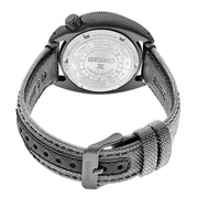 Seiko Prospex Land US Special Edition Tortoise Watch with Black Case and Gray Dial #SRPJ33 back