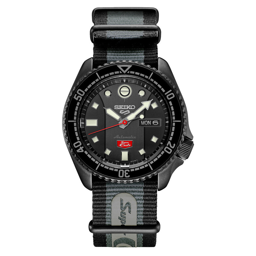 Seiko 5 Sports Honda Cub Ltd Edition Watch #SRPJ75 — Long Island Watch