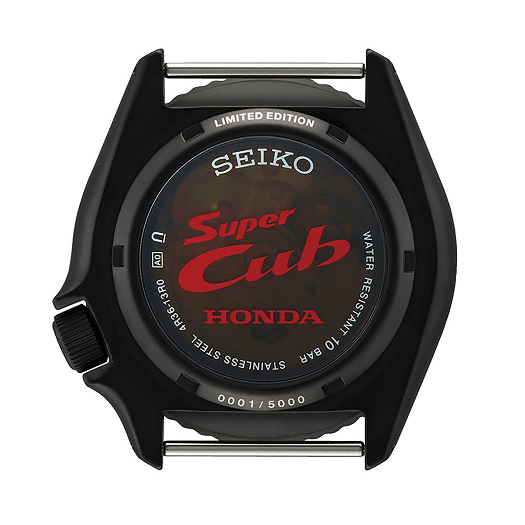 Seiko 5 Sports Honda Cub Ltd Edition Watch #SRPJ75 — Long Island Watch