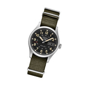 Seiko 5 Sports Automatic 36mm Watch with Black Dial #SRPJ85 tilt