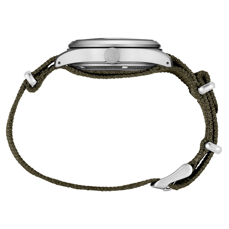 Seiko 5 Sports Automatic 36mm Watch with Black Dial #SRPJ85 crown