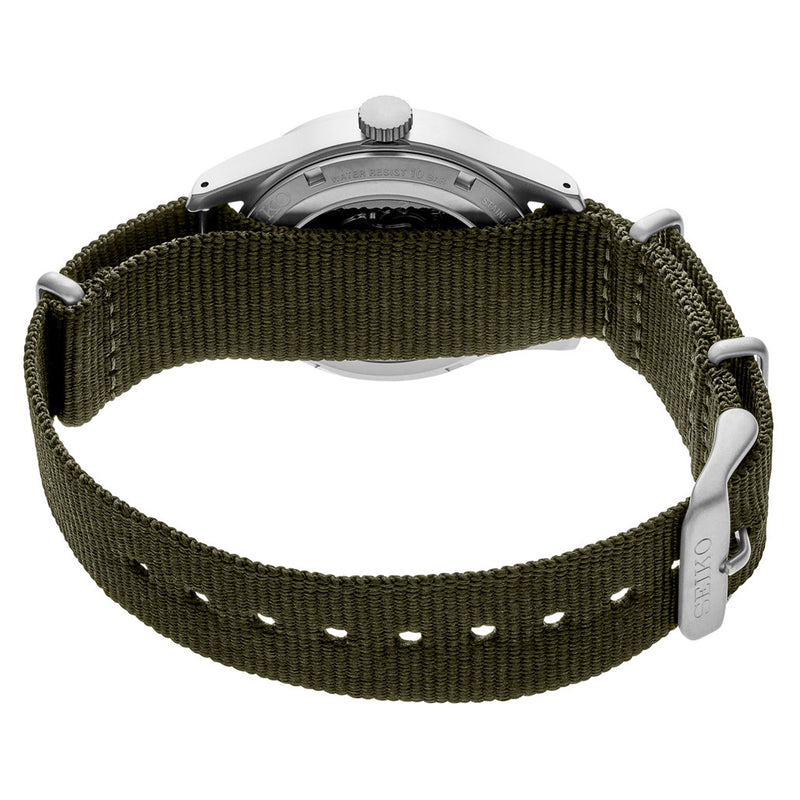Seiko 5 Sports Automatic 36mm Watch with Black Dial #SRPJ85 back