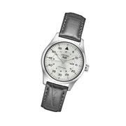 Seiko 5 Sports Automatic 36mm Watch with Silver Dial #SRPJ87 tilt