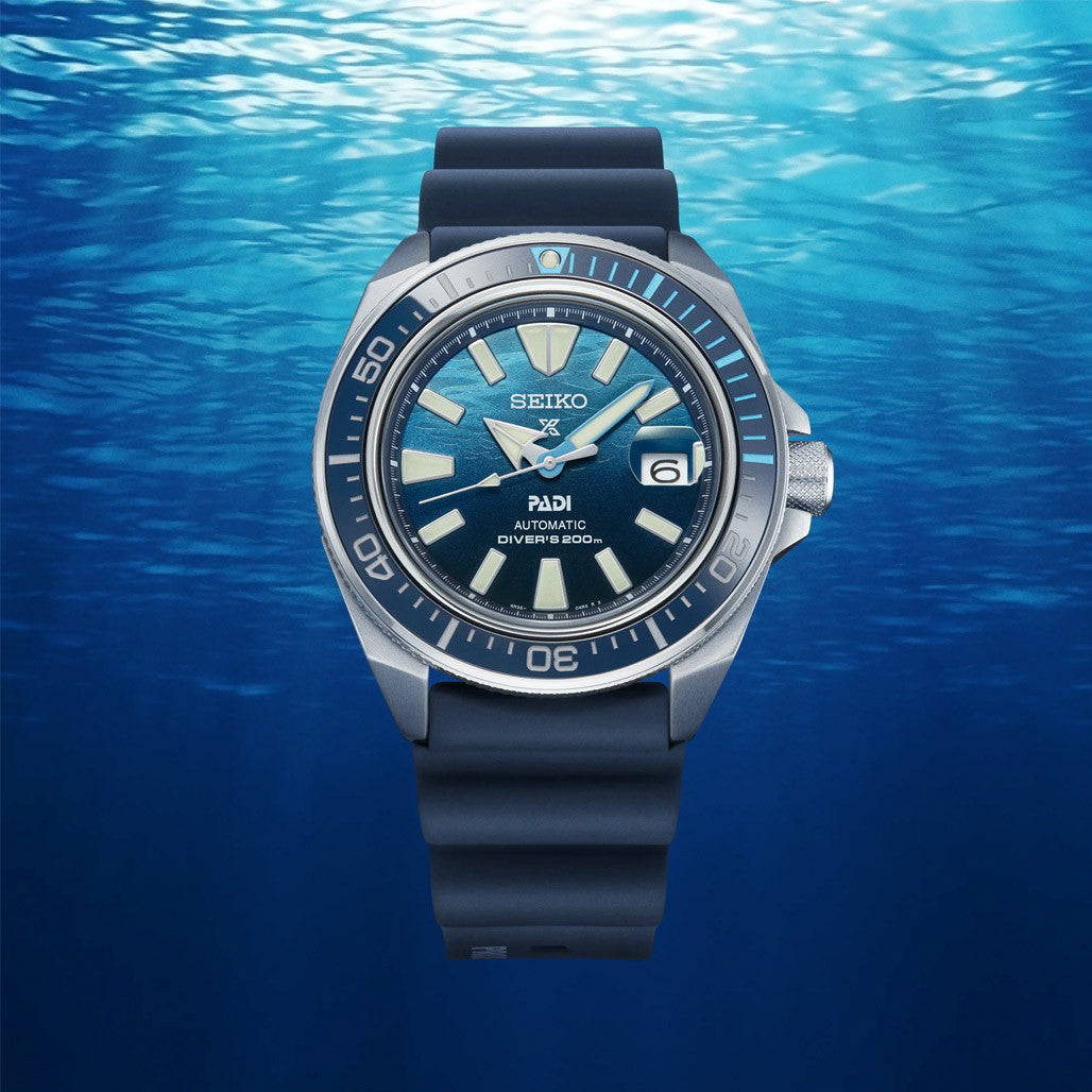Seiko King Samurai PADI Edition with Ocean Dial #SRPJ93 — Long
