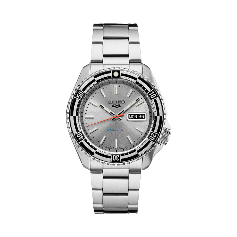 Seiko 5 Sports Special Edition Automatic Watch with Silver Dial #SRPK09