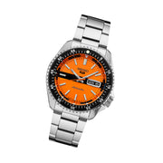 Seiko 5 Sports Special Edition Automatic Watch with Orange Dial #SRPK11