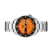 Seiko 5 Sports Special Edition Automatic Watch with Orange Dial #SRPK11
